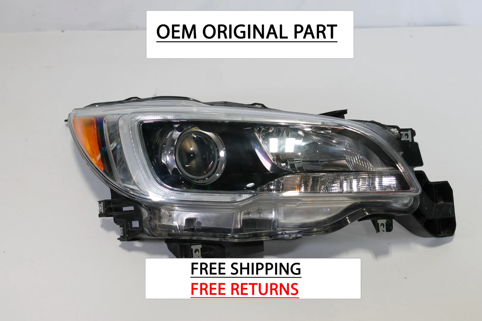 2015-2017 SUBARU LEGACY RIGHT PASSENGER SIDE HALOGEN HEADLIGHT OEM