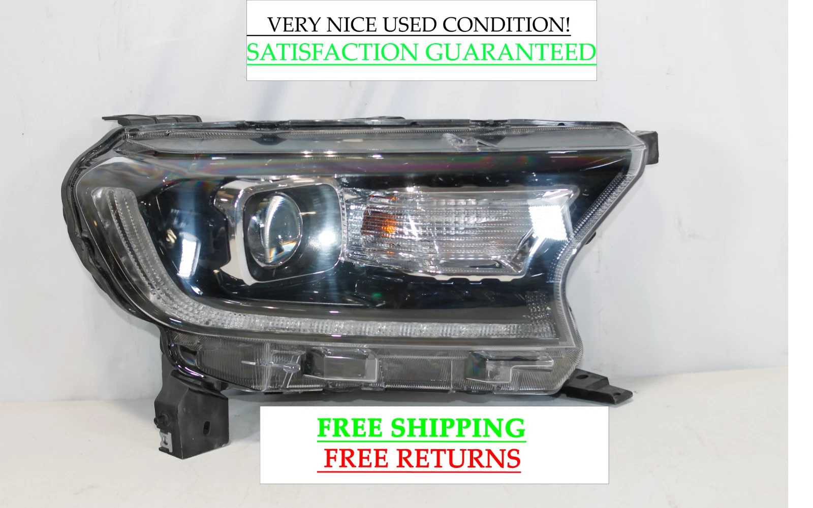 2019-2023 Ford Ranger Right Passenger Side Led Headlight Oem
