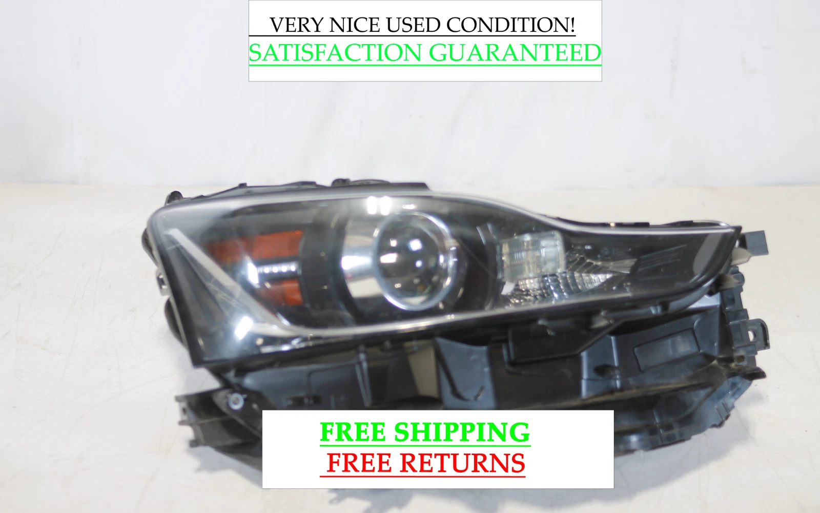 2014-2016 Lexus Is300 Right Passenger Side Led Headlight Head Lamp Oem