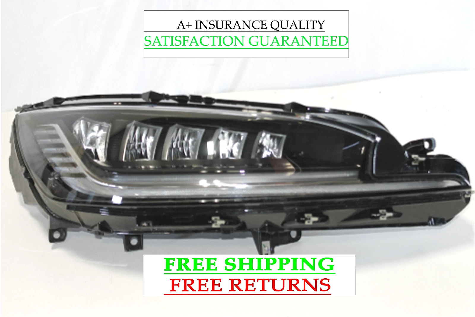 2025 LINCOLN AVIATOR RIGHT RH LED HEADLIGHT OEM INSURANCE QUALITY