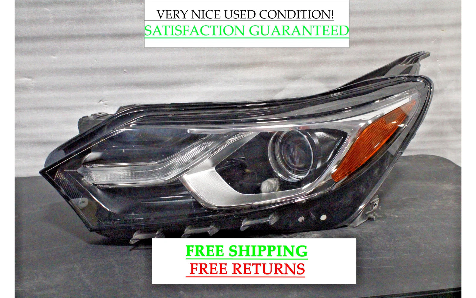 2018-2021 Chevrolet Equinox Left Driver Side Xenon Hid Headlight Nice Oem