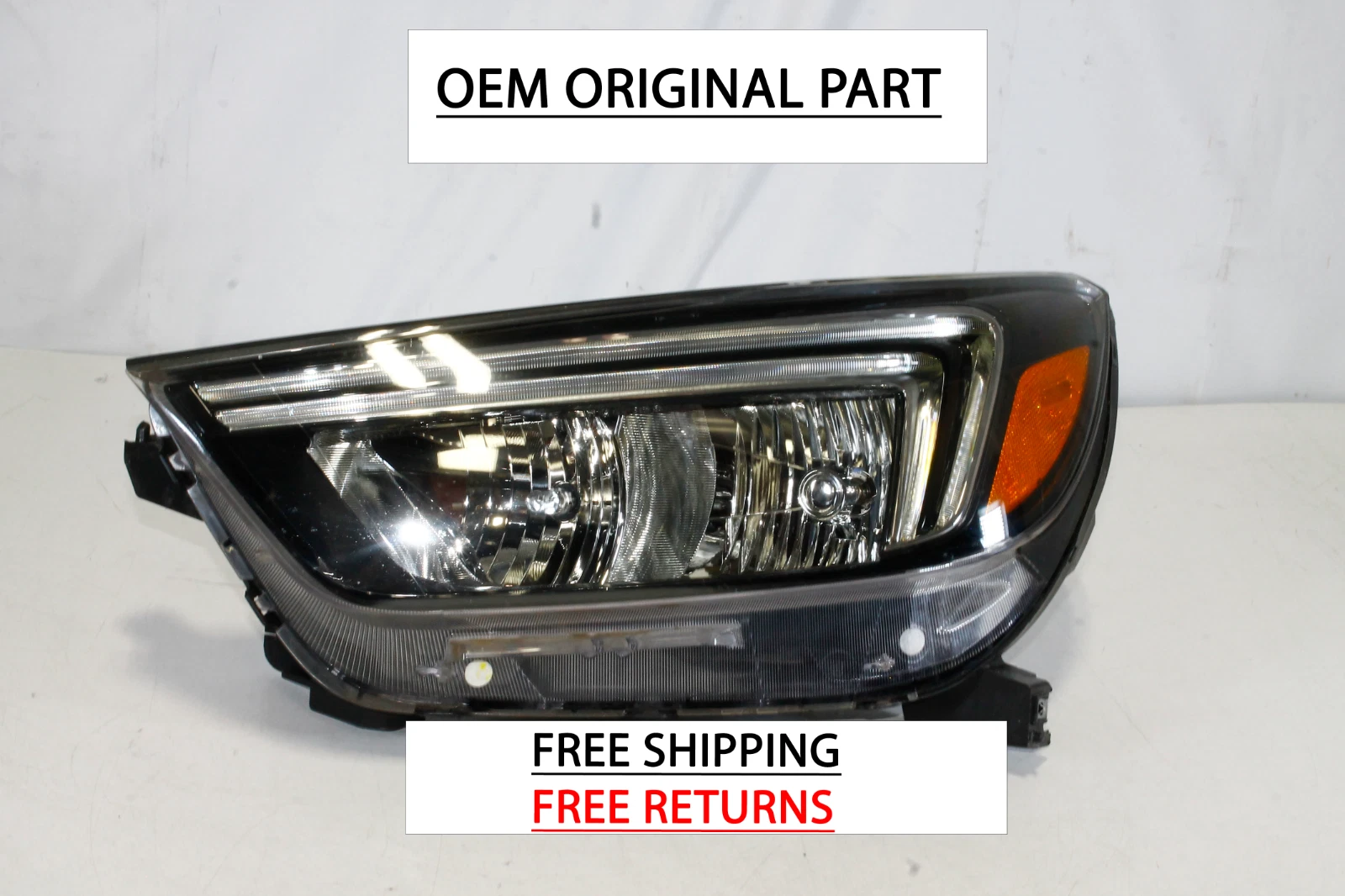 2017-2022 BUICK ENCORE LEFT DRIVER SIDE HALOGEN HEADLIGHT NICE OEM