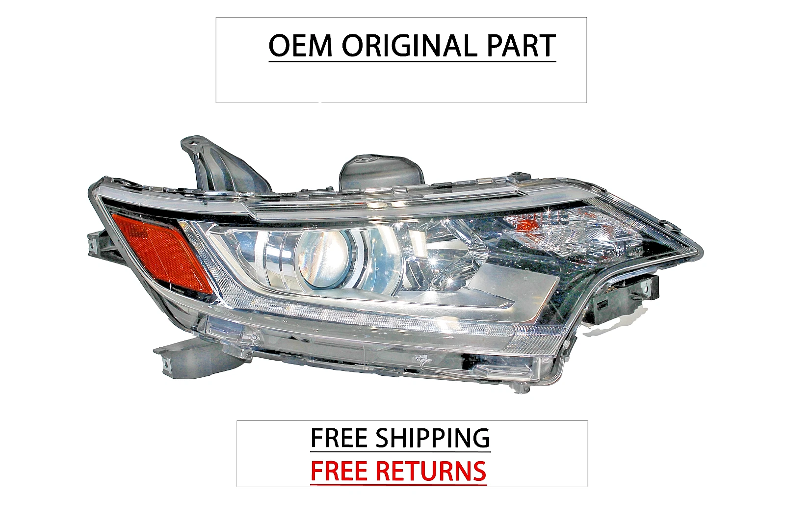 2016-2020 MITSUBISHI OUTLANDER RIGHT PASSENGER SIDE HALOGEN W/ LED HEADLIGHT OEM