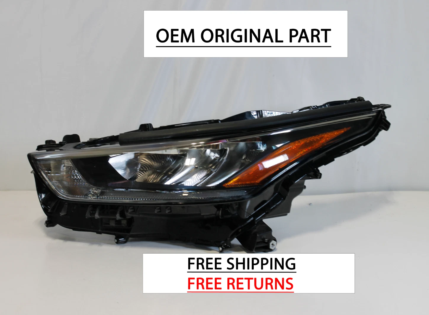 2020-2023 TOYOTA HIGHLANDER LEFT DRIVER SIDE LED HEADLIGHT NICE OEM