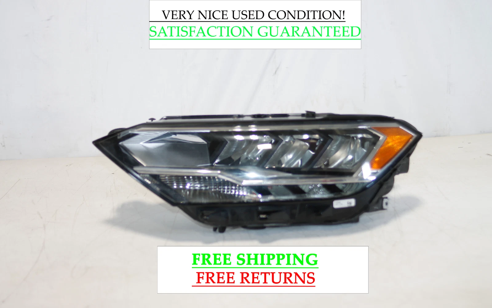 2019-2023 Volkswagen Jetta Left Driver Side Led Headlight Nice Oem