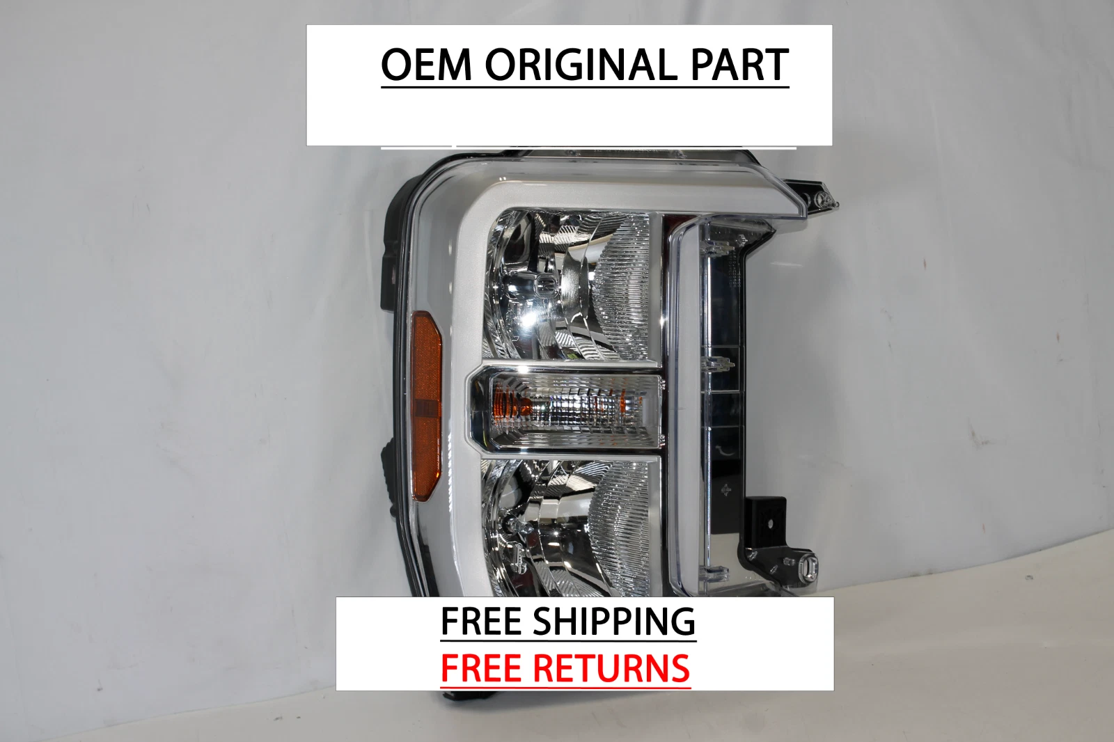 2023-2025 FORD F-250 F-350 RIGHT PASSENGER SIDE HALOGEN HEADLIGHT NICE OEM