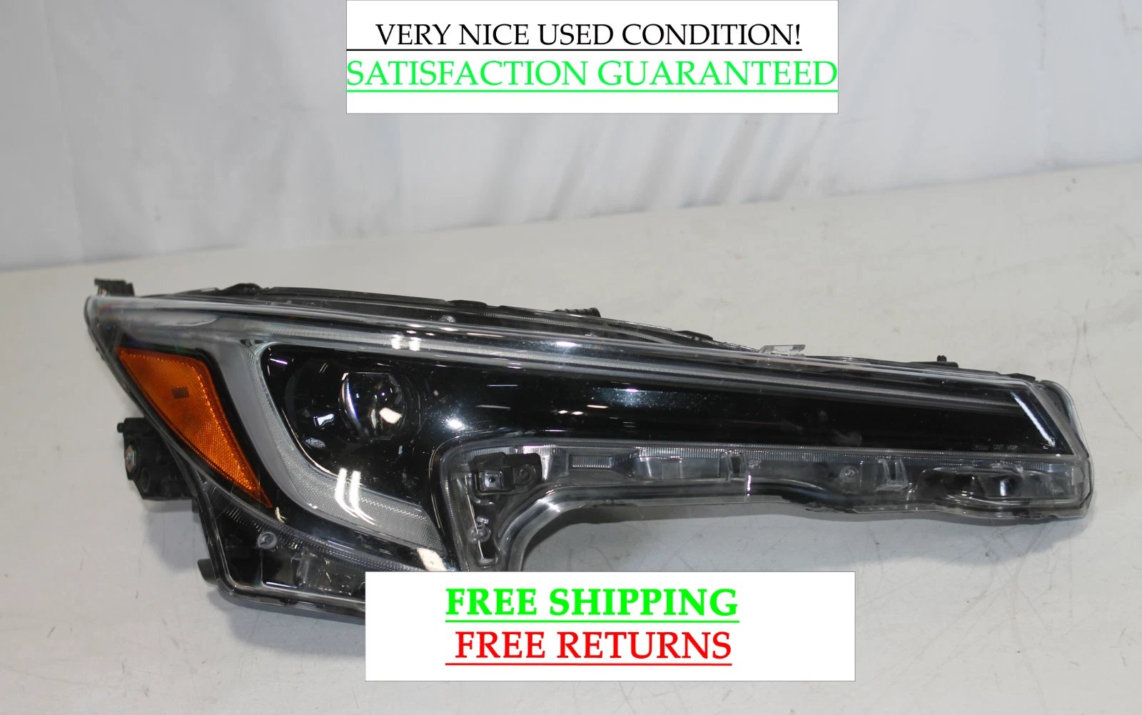 2023-2025 Toyota Corolla Right Passenger Side Led Headlight Oem