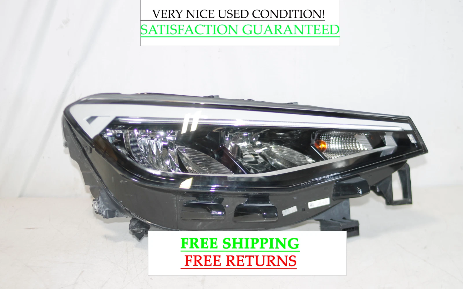 2021-2022 Volkswagen ID.4 Right Passenger Side Led Headlight Oem