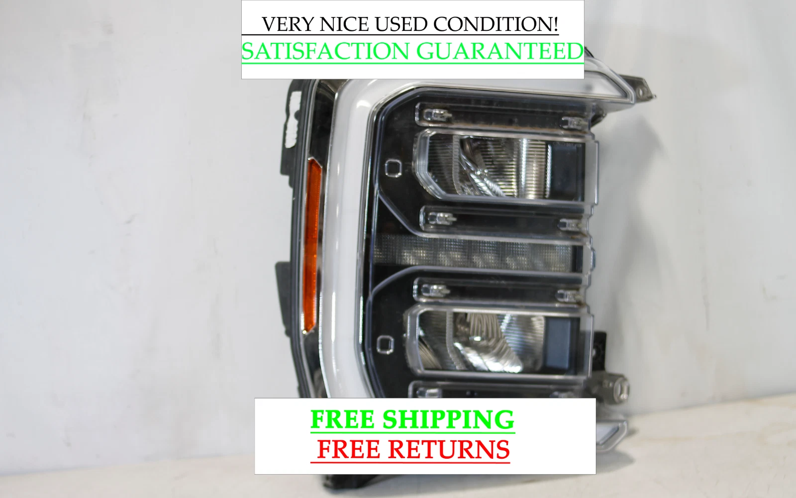 2023-2025 Ford F-250 Superduty Right Passenger Side Led Headlight Oem