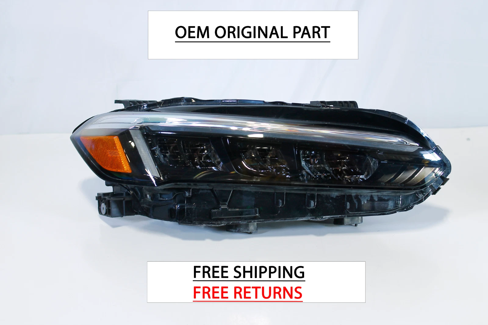 2022-2023 Honda Civic Right Passenger Side Led Headlight Oem