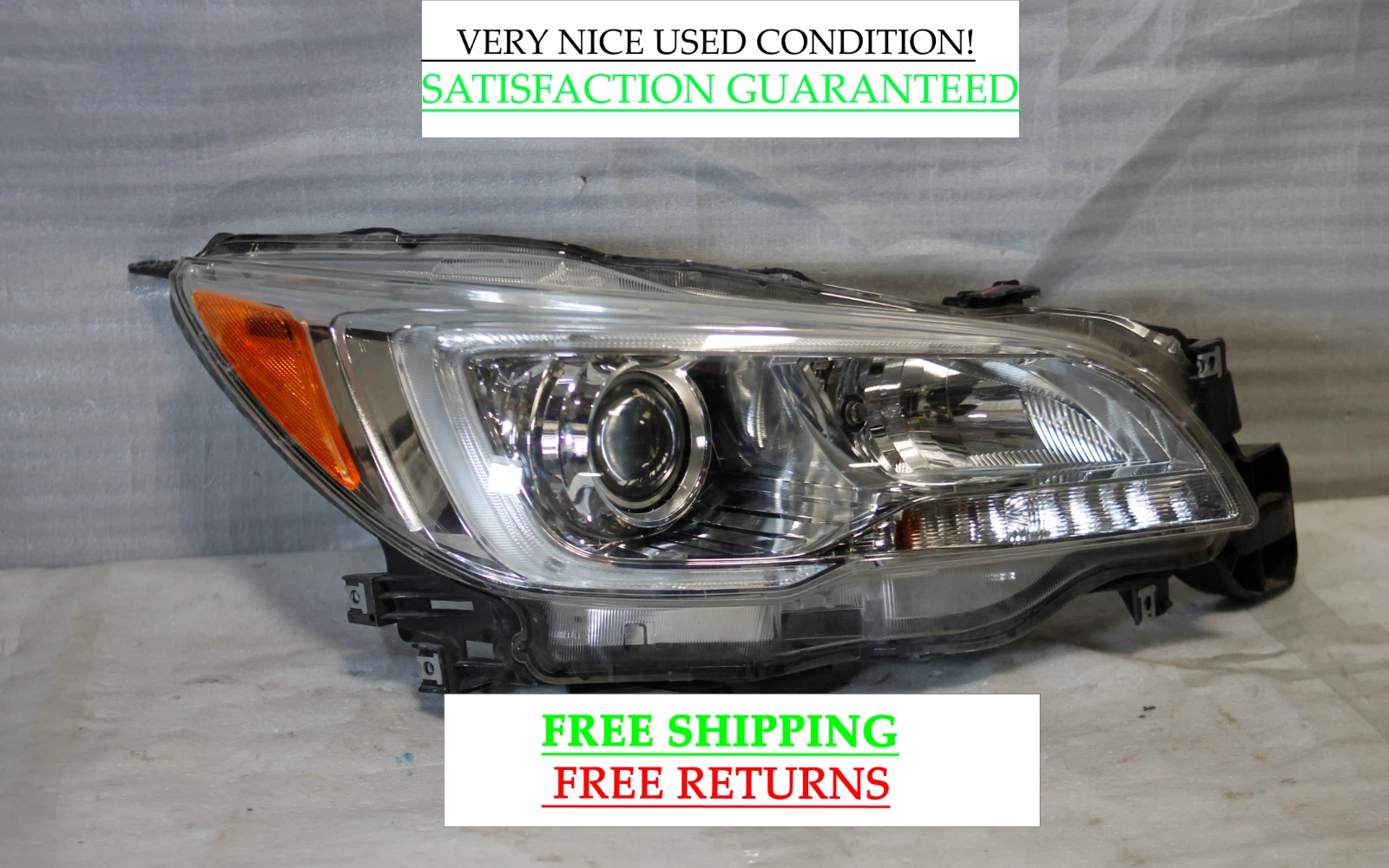 2015-2017 Subaru Legacy Outback RIght Passeger Side Halogen Headlight Oem