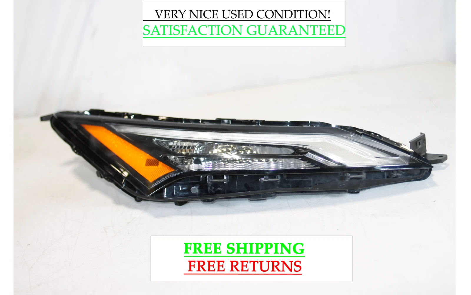 2021-2023 Nissan Rogue Right Passenger Side Upper Led Headlight Drl Nice Oem