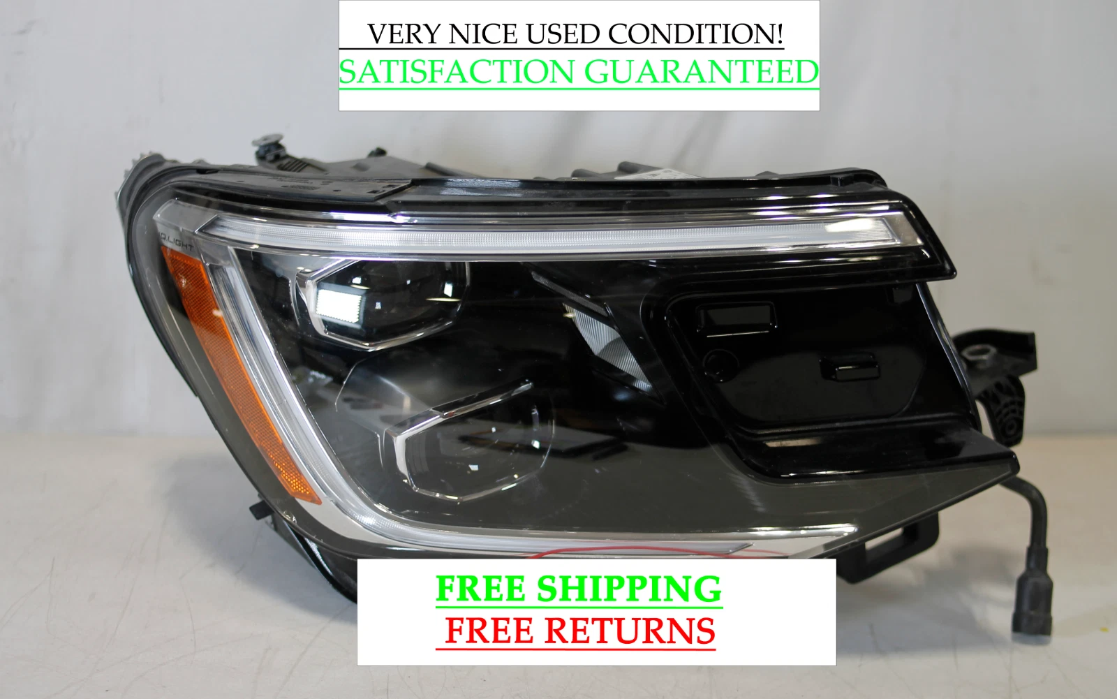 2024-2025 Volkswagen Atlas Cross Sport Right Passenger Side Led Headlight Oem