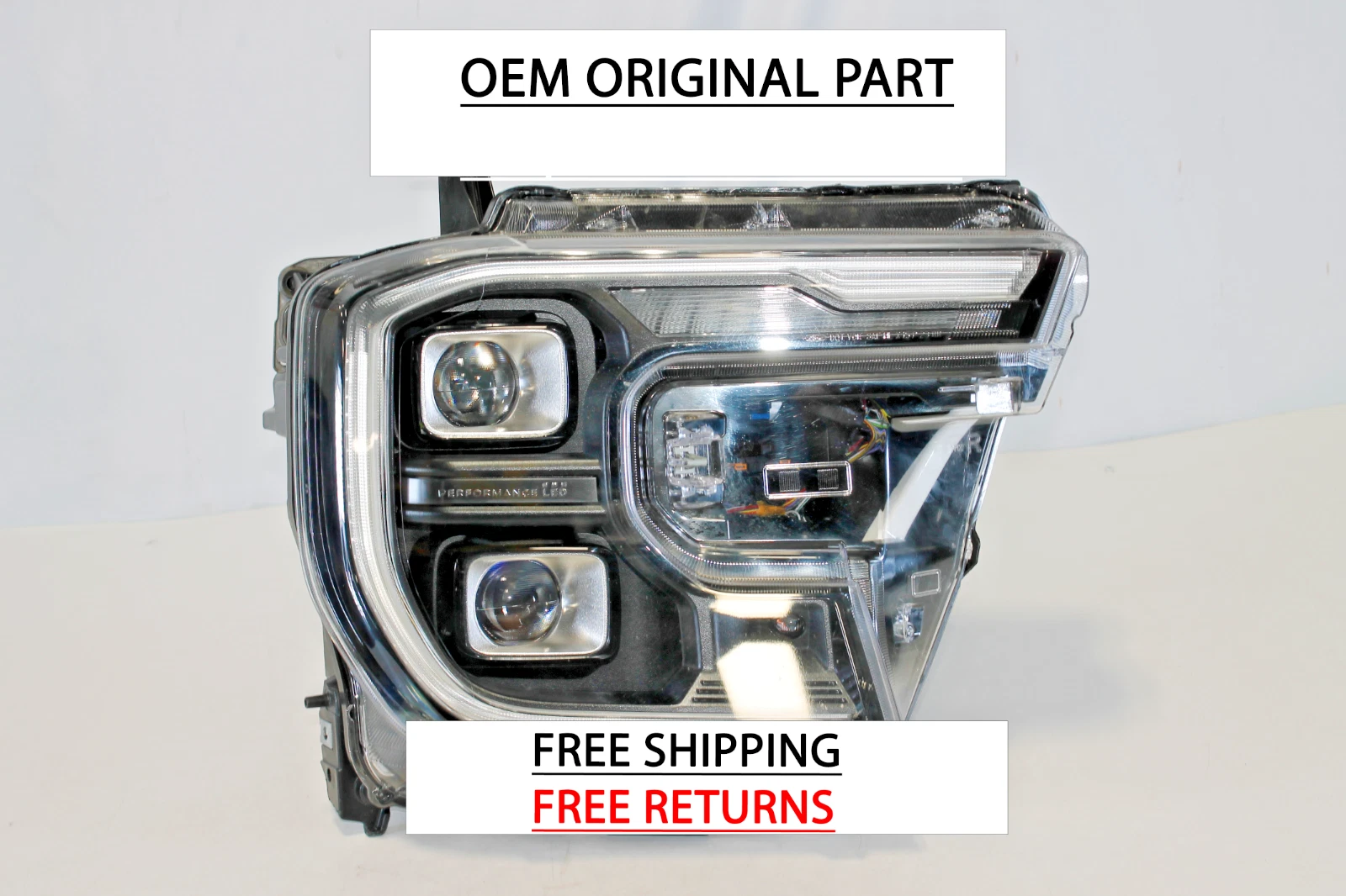 2024-2025 FORD RANGER RIGHT PASSENGER SIDE LED PROJECTOR HEADLIGHT NICE OEM