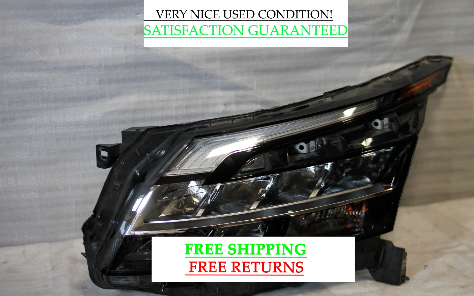 2021-2023 Nissan Pathfinder Left Driver Side Led Headlight Nice Oem