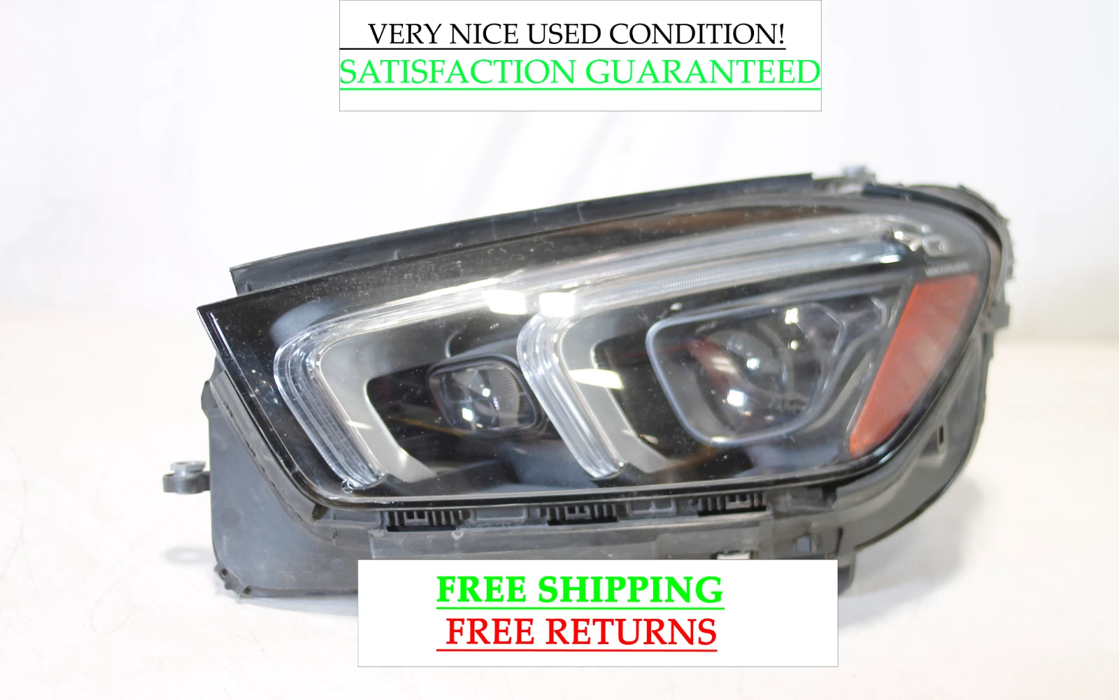 2019-2024 Mercedes-Benz GLE350 Multi-Beam LED Left Headlight OEM