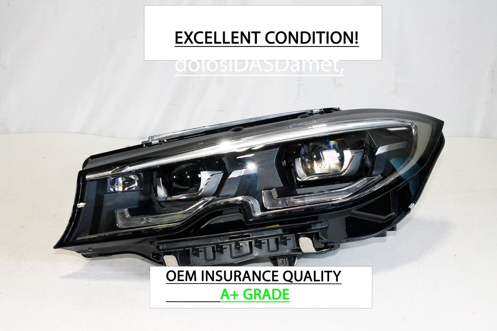2019-2022 BMW 330I LEFT DRIVER SIDE AHL LED HEADLIGHT NEW OEM INSURANCE QUALITY