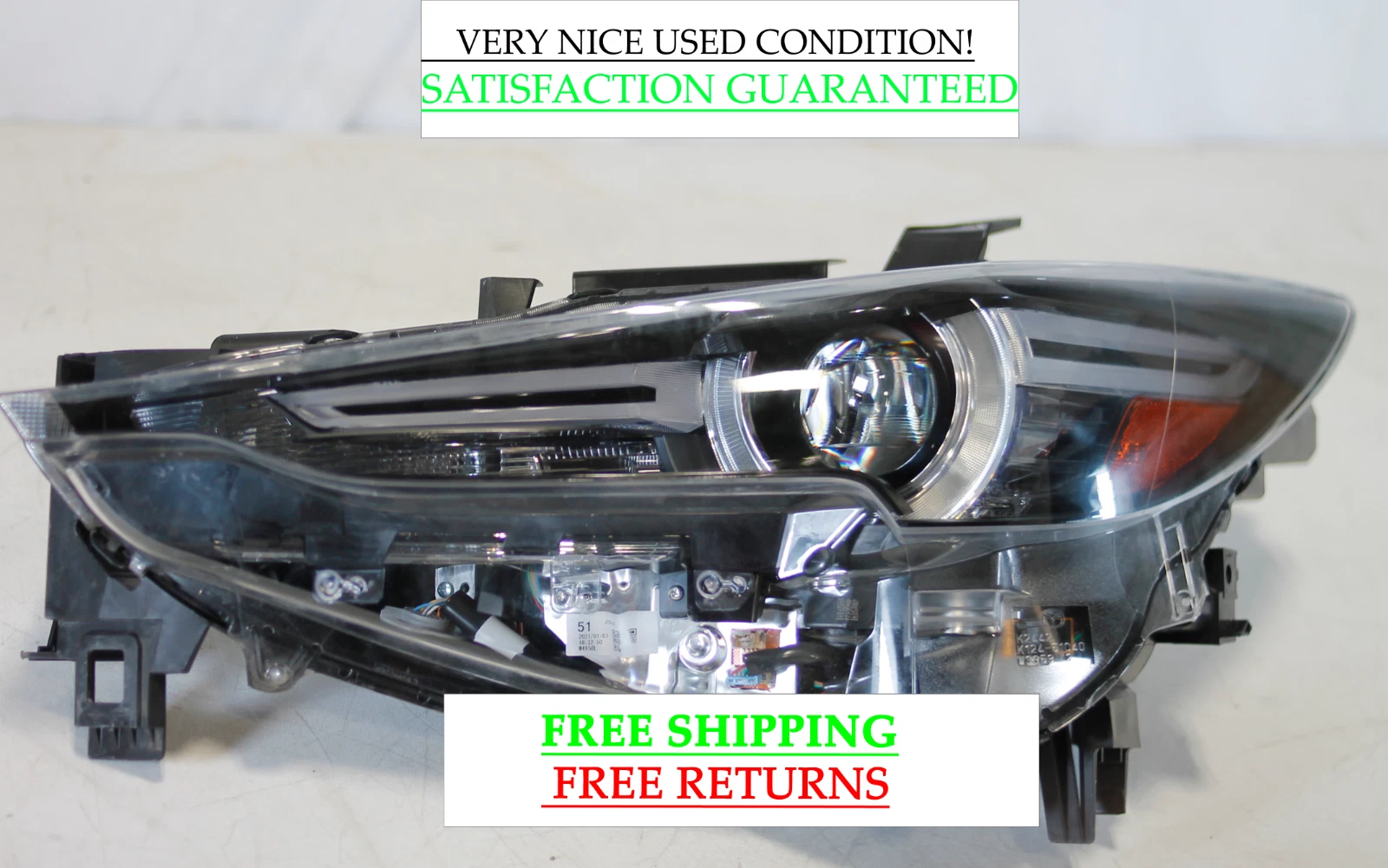 2017-2020 Mazda Cx-5 Left Driver Side Full Ledheadlight Oem