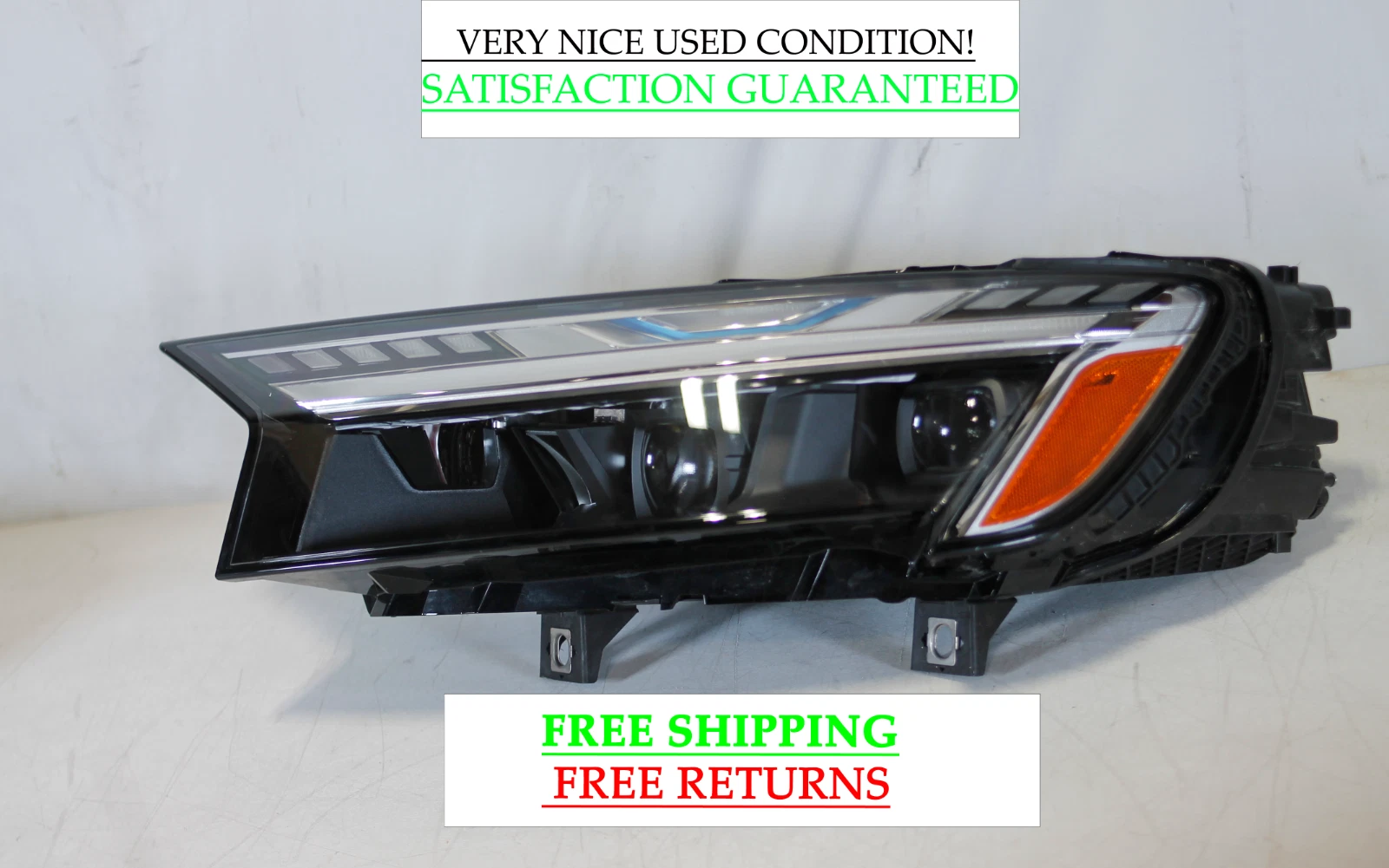 2022-2025 Audi Q7 SQ7 Front Left Driver Side Matrix Laser Headlight Nice Oem
