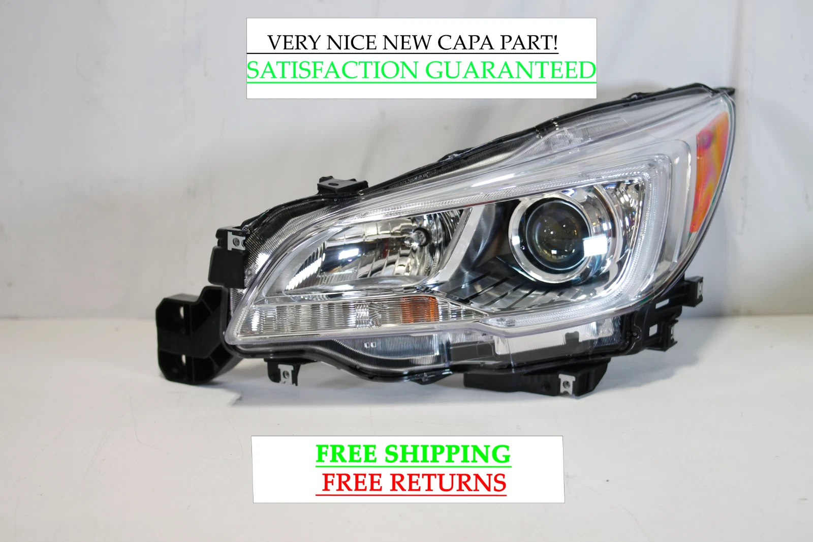 2015-2018 Subaru Legacy Outback Left Driver Side Halogen Headlight Nice New Capa
