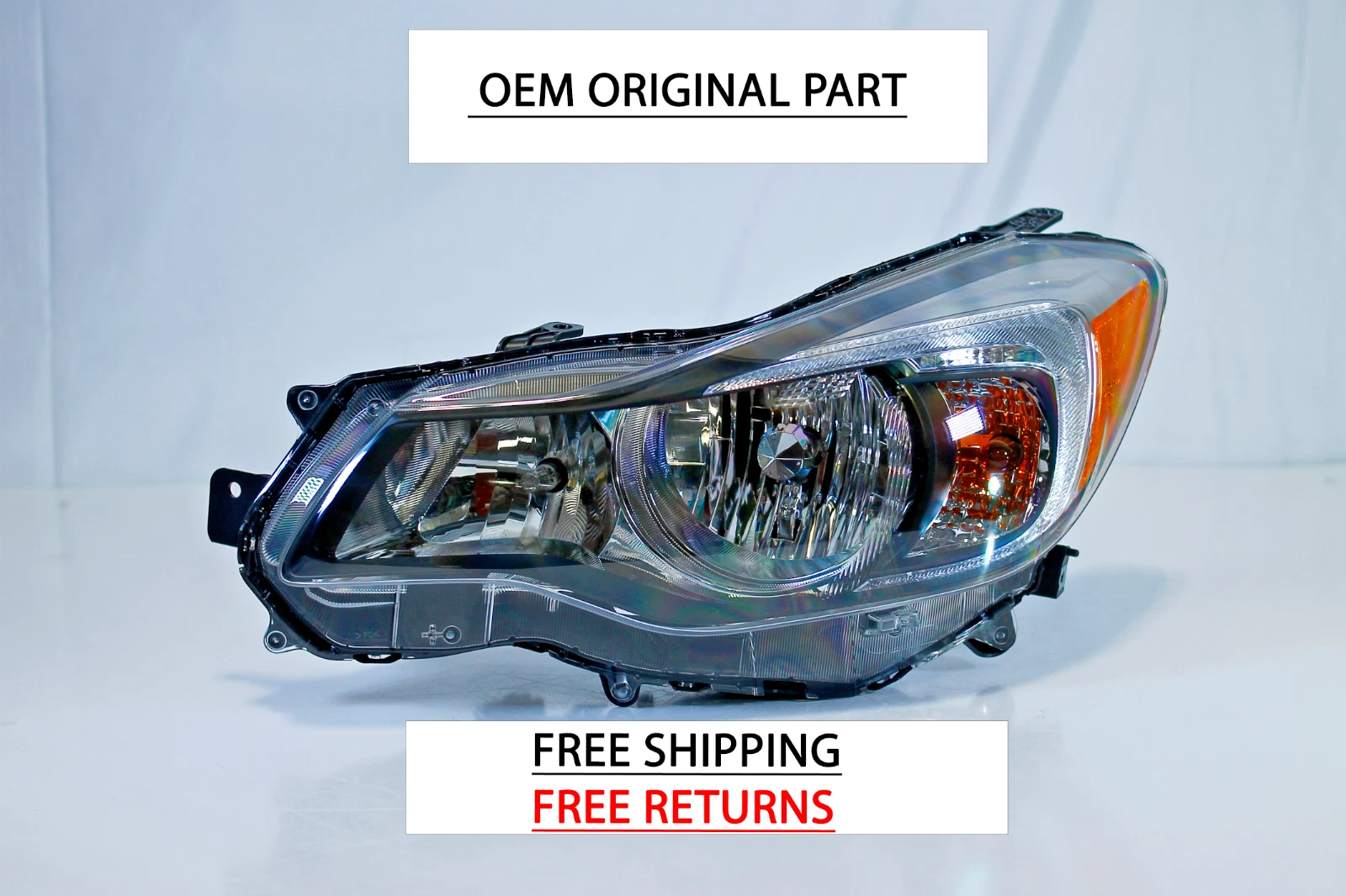 2012-2015 SUBARU IMPREZA WRX LEFT DRIVER SIDE HALOGEN HEADLIGHT OEM!