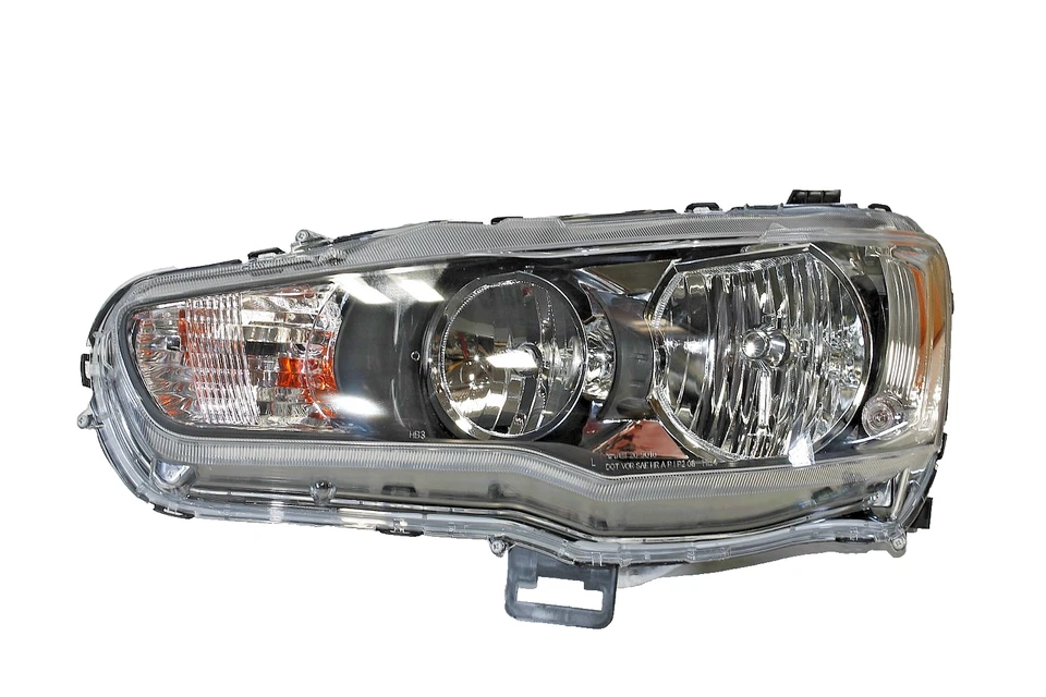 2009-2017 MITSUBISHI LANCER LEFT DRIVER SIDE HALOGEN HEADLIGHT BRAND NEW CAPA - Image 6