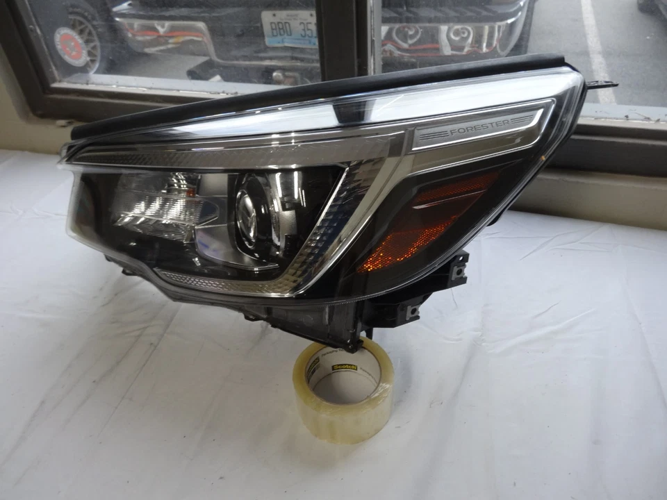 2019 2020 2021 SUBARU FORESTER LEFT DRIVERS NON AFS FULL LED HEADLIGHT NICE OEM - Image 10