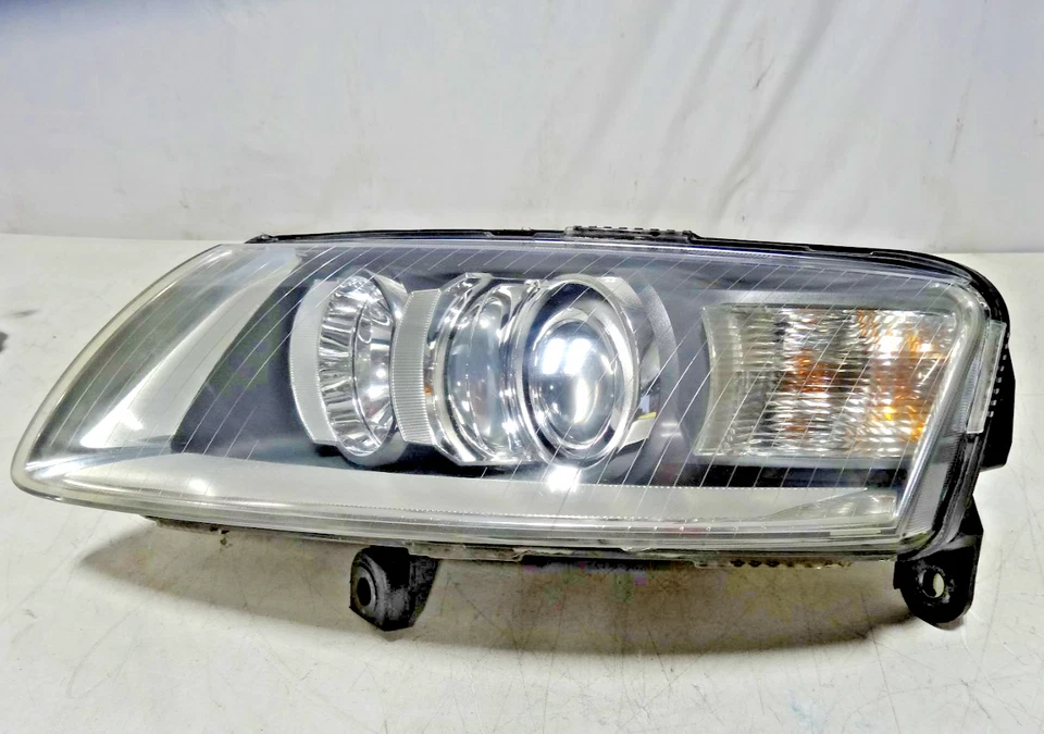 2005-2008 Audi A6 Bi Xenon Front Left Driver Side Headlight Factory Original! - Image 5