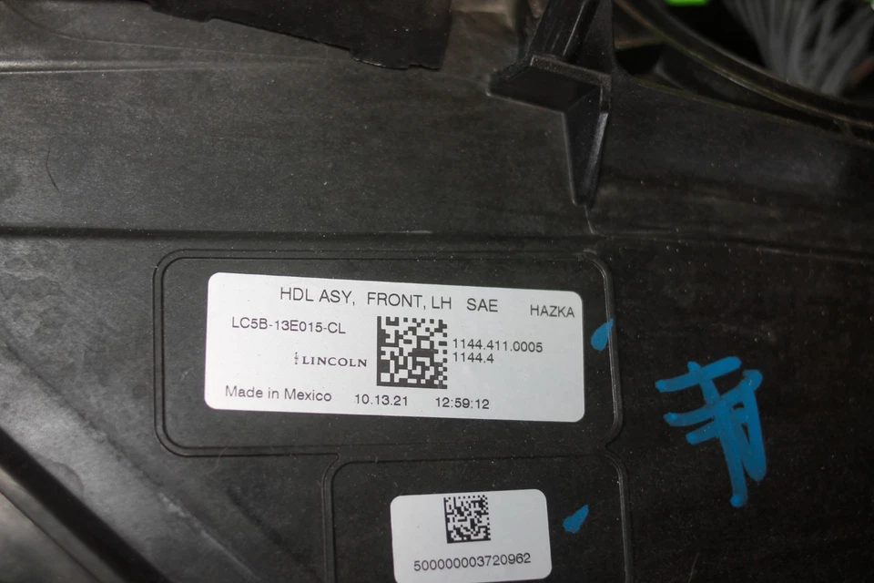 2020-2022 Lincoln Aviator Left Driver Side Led Headlight Oem - Image 2